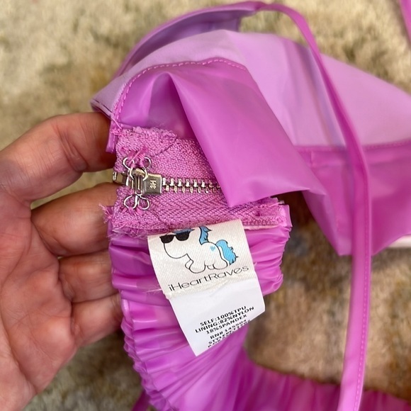 iHeartRaves, Awesome Bralette, Zippered Side, Adjustable Straps,Size Medium - Picture 8 of 10